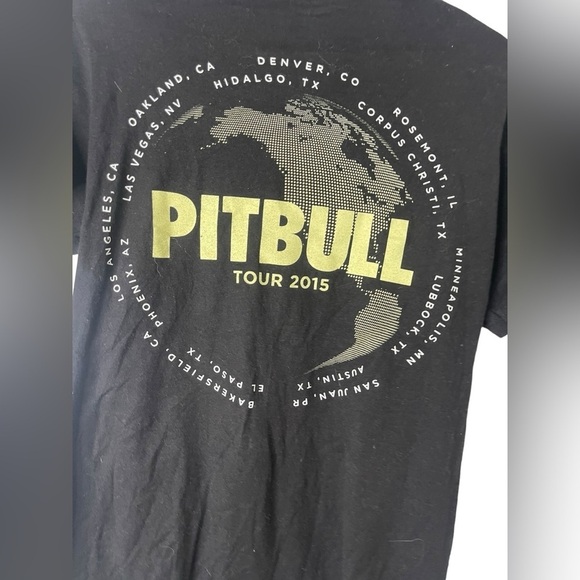 Pitbull 2015 size small tour shirt - Picture 7 of 8